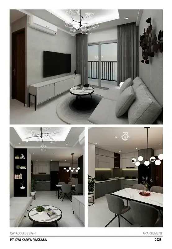Apartment Grey Modern