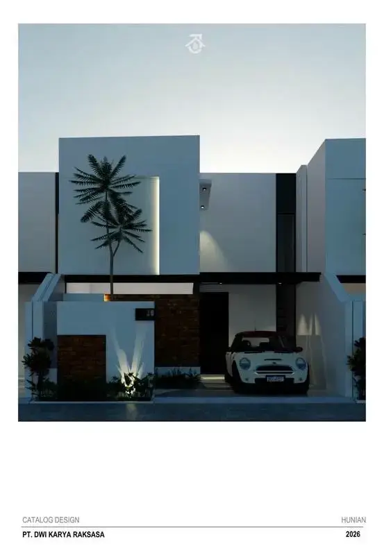 Hunian Minimalis Malam