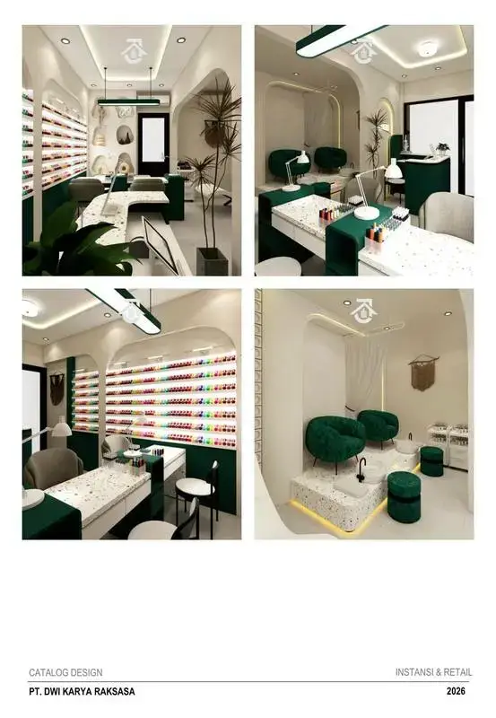 Nail Salon Interior
