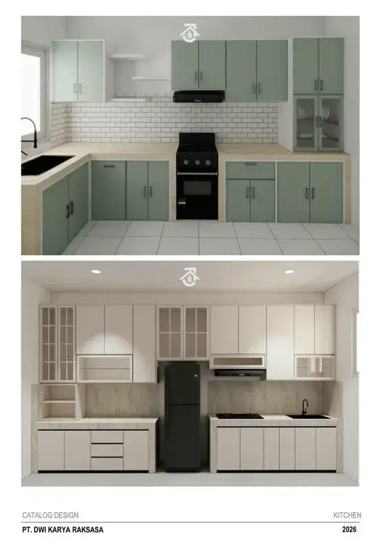 Sage Green Kitchen